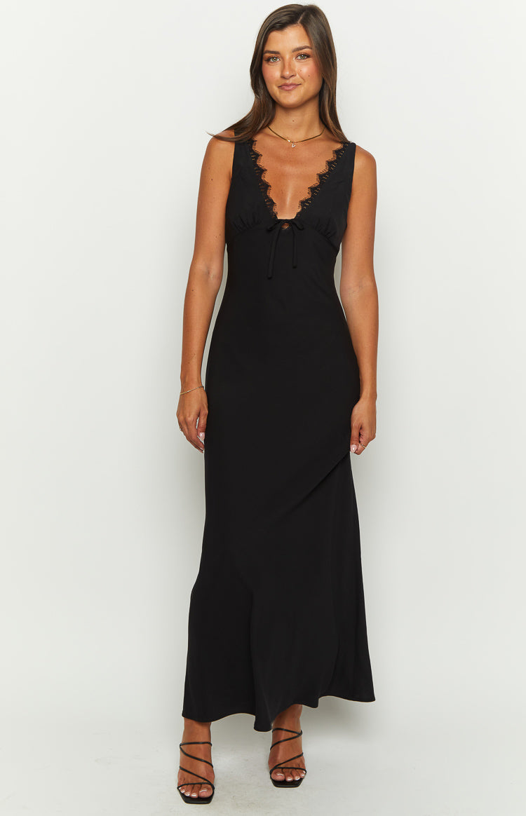 Collective Dress - Stacy Black Maxi Dress sixth image