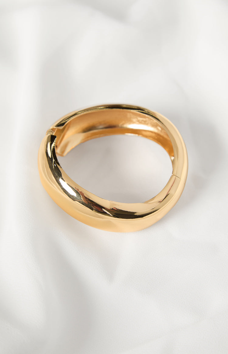 Steph Gold Cuff Bracelet Image