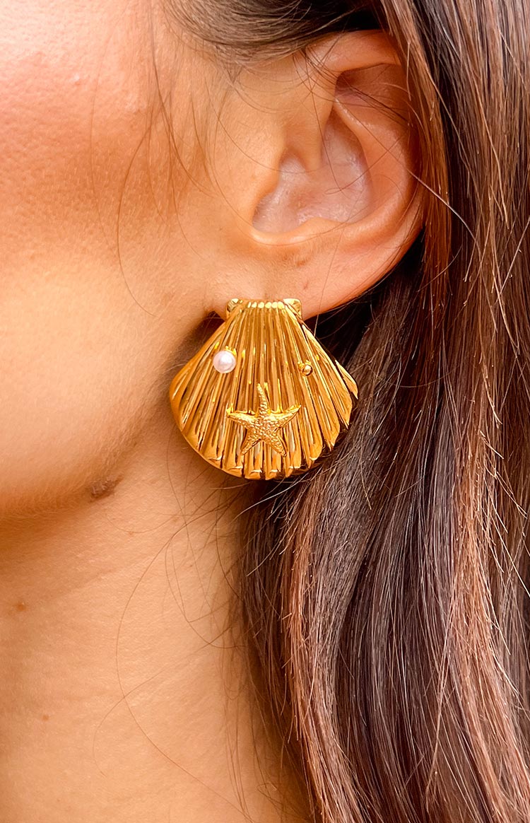 Talia Gold Earrings Image