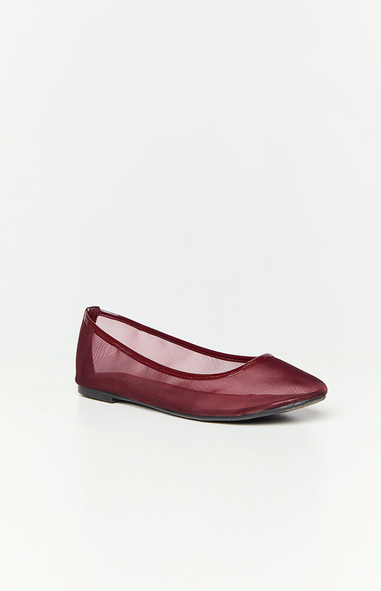 Therapy Arlo Cherry Patent PU Ballet Flats Image