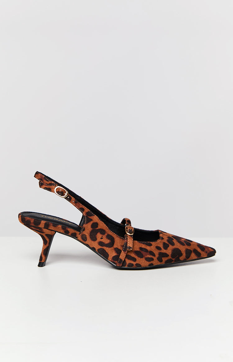 Therapy Parlour Leopard Print Heels Image