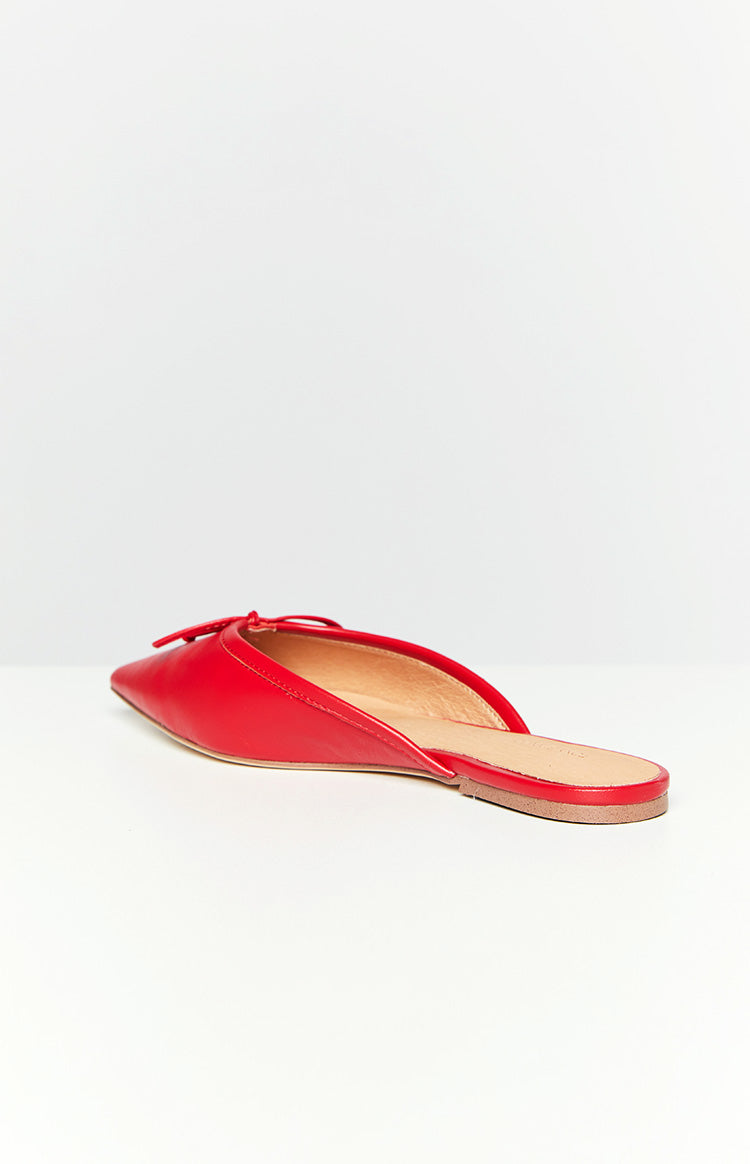 Tony Bianco Javelin Ruby Mule Flats Image