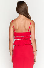 Wiatt Red Top Image