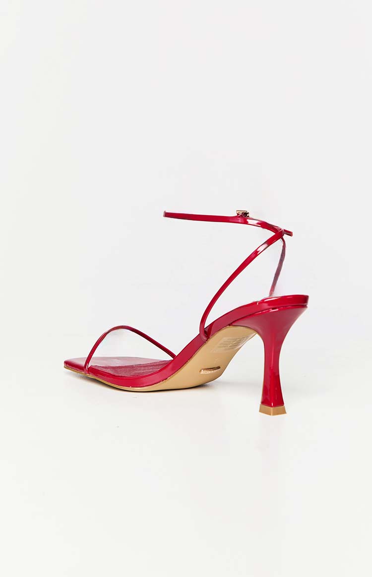 Billini Judy Strawberry Patent Heels Image