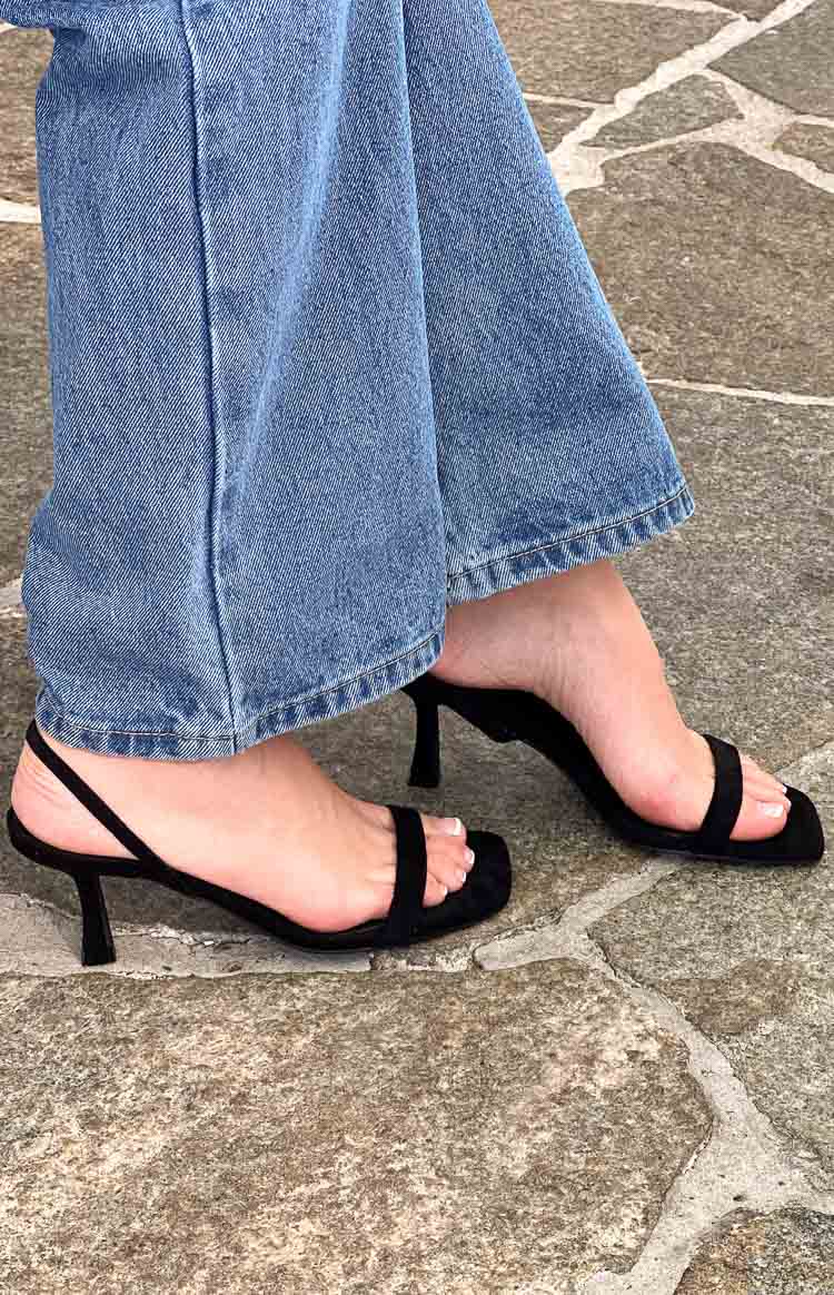 Billini Zayden Black Heels Image