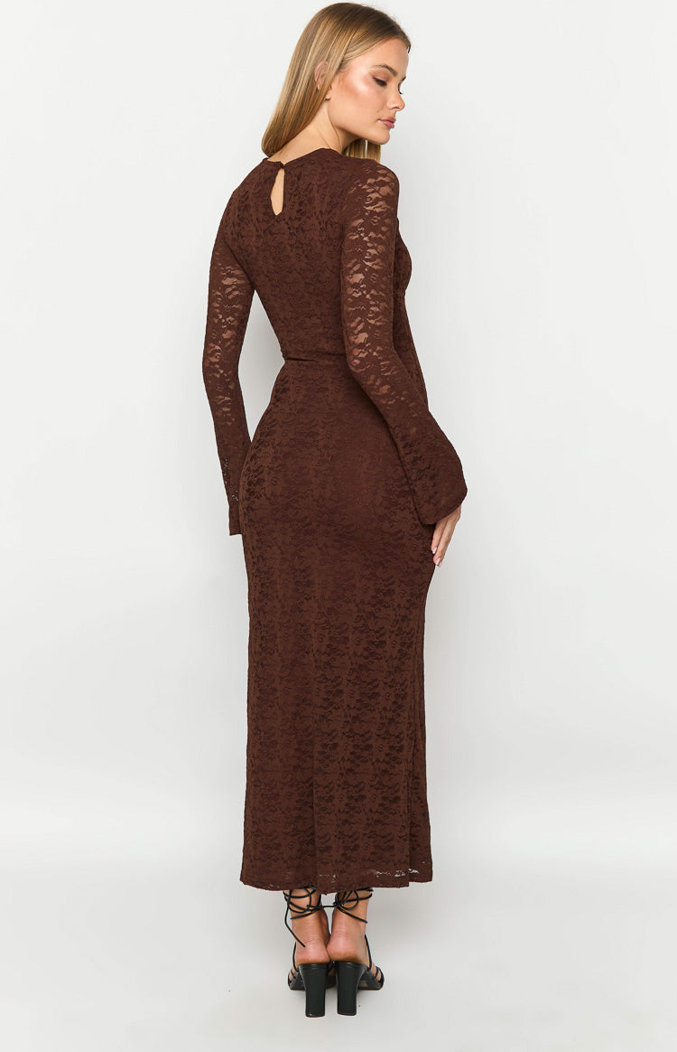 Camielle Brown Maxi Dress Image