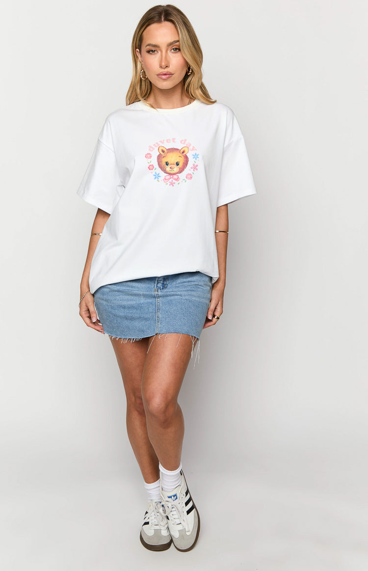 Duvet White Tee Image