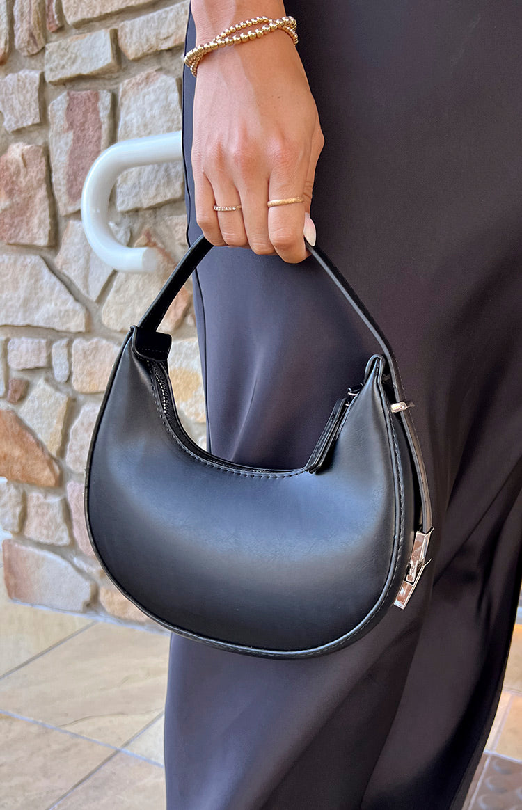 Ellisa Black Shoulder Bag Image