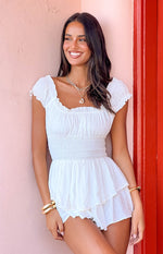 Maisha White Playsuit Image