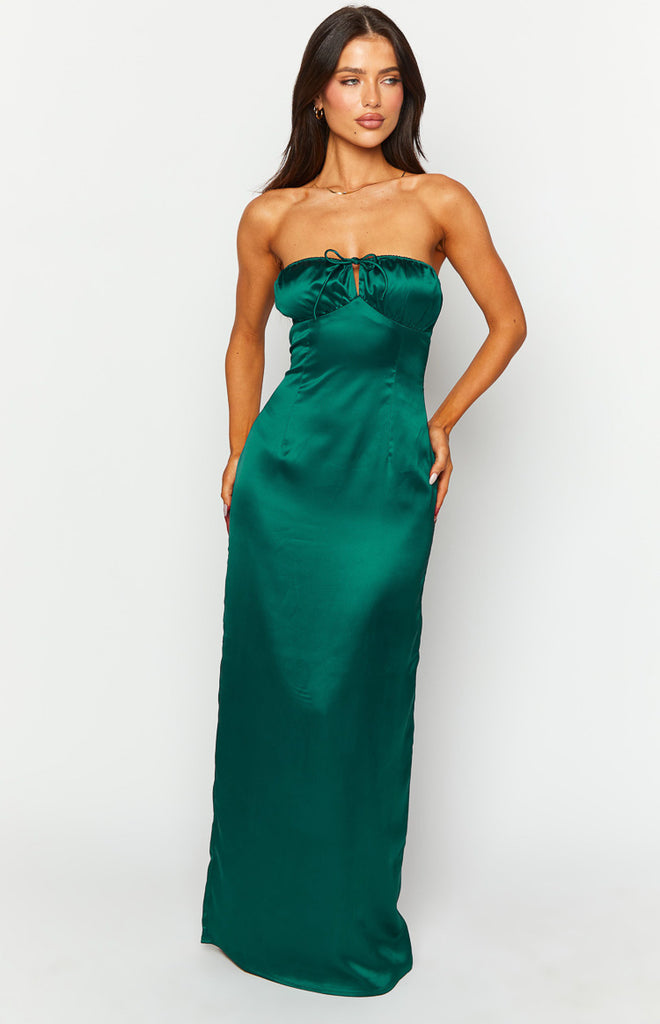 Soph Emerald Maxi Dress – Beginning Boutique