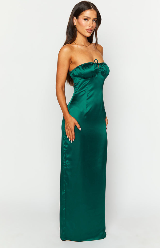 Soph Emerald Maxi Dress – Beginning Boutique