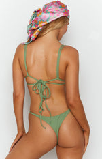 9.0 Swim Maya G-String Bottom Green Image
