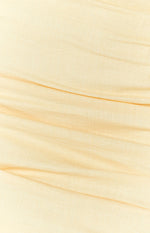 Adrienne Beige Mini Skirt Image