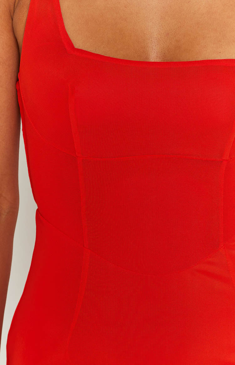 Amber Red Corset Formal Maxi Dress – Beginning Boutique
