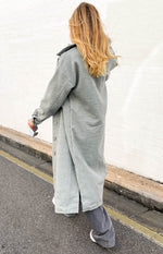 Cullen Grey Longline Shacket Image