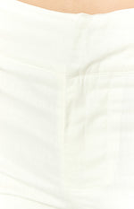 Delaney White Linen Blend Pants – Beginning Boutique US