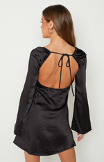 Marienne Black Mini Dress Image