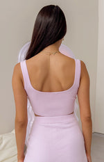 Eda Lilac Knit Top Image