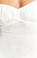 Elysium White Maxi Dress Image