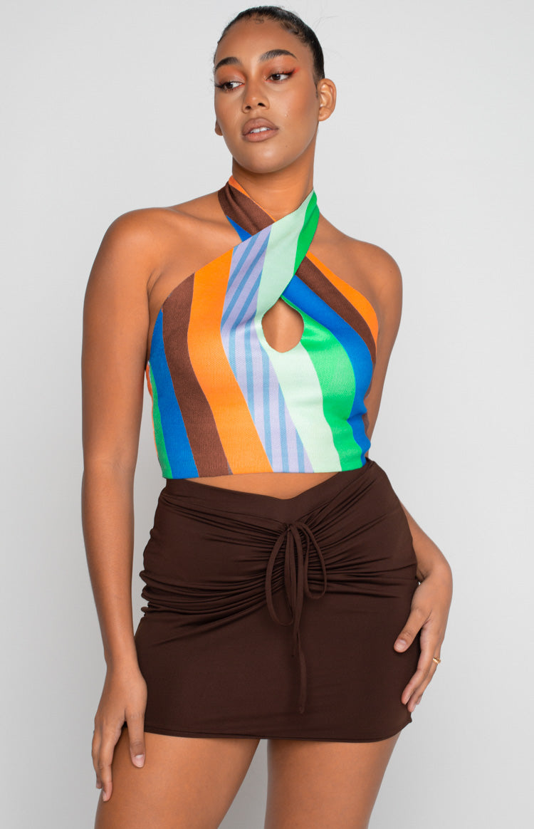 Flirtini Halter Crop Multi Image