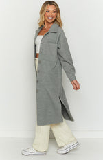 Cullen Grey Longline Shacket Image