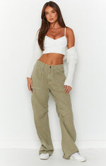 The Divine White Cropped Top Image