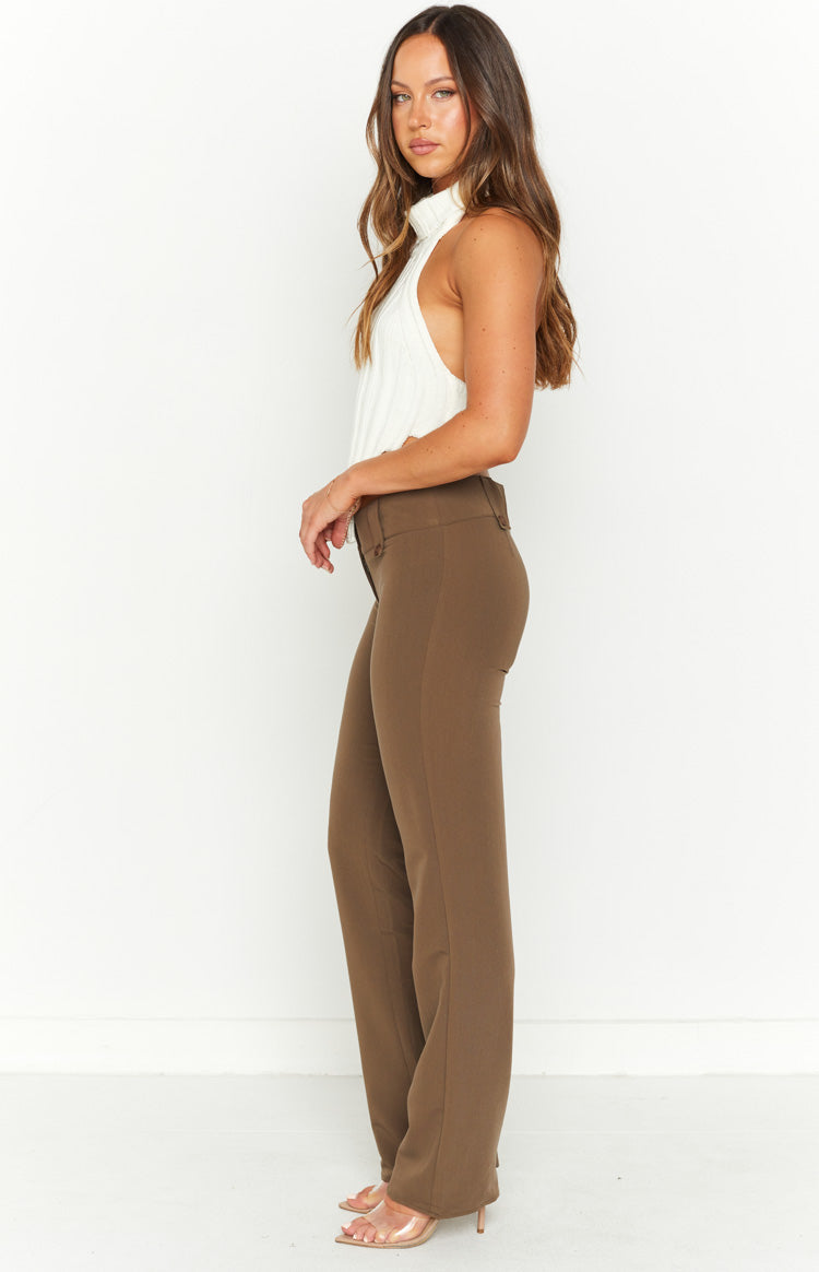 Vice White Low Waist Pant – Beginning Boutique