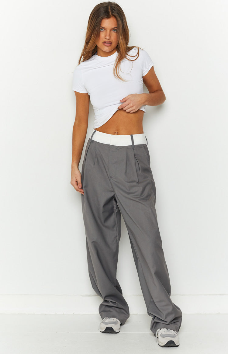 Zion Grey Waist Pant Image