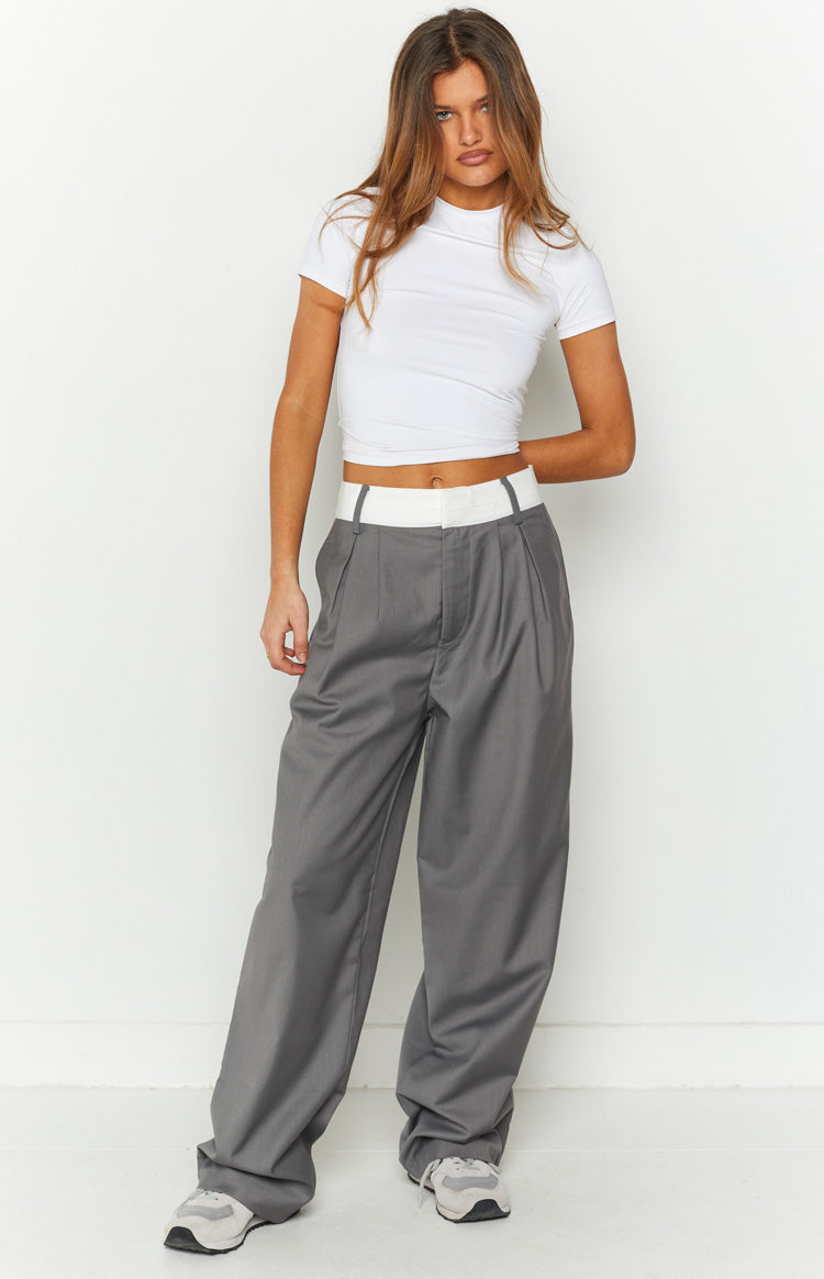 Zion Grey Waist Pant Image