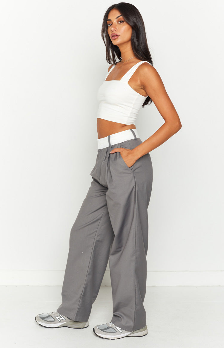 Zion Grey Waist Pant Image