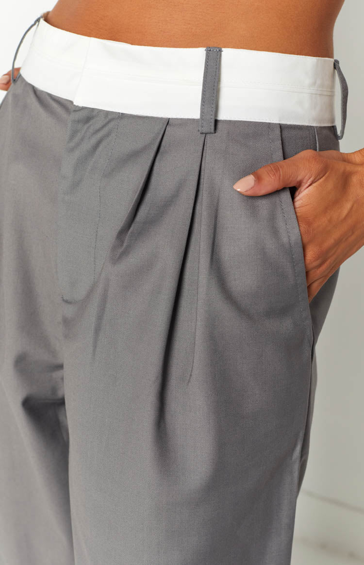 Zion Grey Waist Pant Image