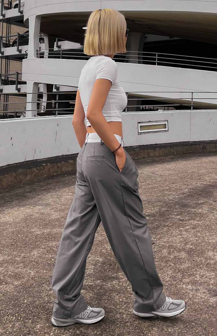 Zion Grey Waist Pant Image