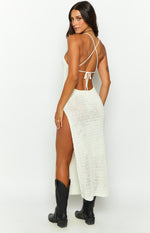 Romie White Maxi Dress Image